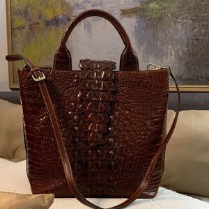 NWOT Crocodile Handbag